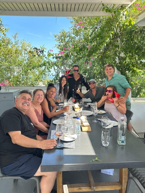 Private Santorini Tour: 3 Wineries 15 Wines and Lunch 4hour
