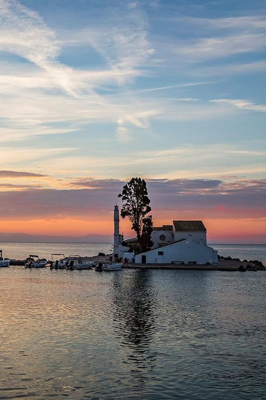 Private Sunset Tour Around Corfu Town With Christina Boat