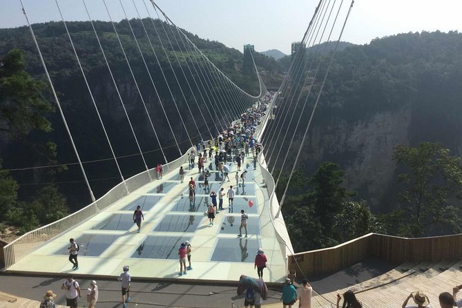 Private Tour of Zhangjiajie Grand Canyon Glass Bridge and Baofeng Lake