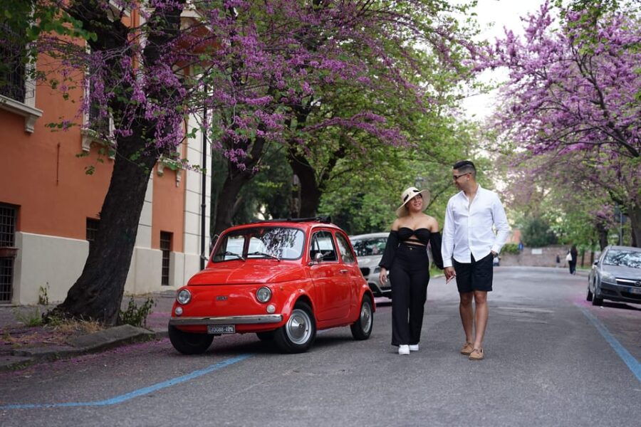 Pro Photoshoot With Most Classic Vintage Fiat500 of Rome - Overview of the Photoshoot