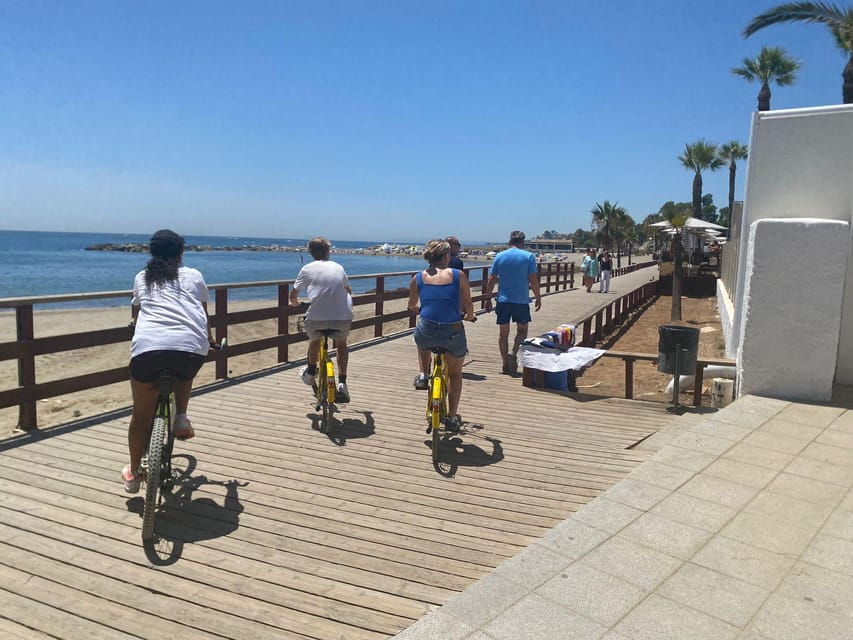 Puerto Banus: Premium Bike Tour Puerto Banus Incl. Tapas and Drink