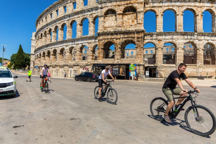 Pula E-Bike Tour: From Verudela to Pula City Center - Tour Overview