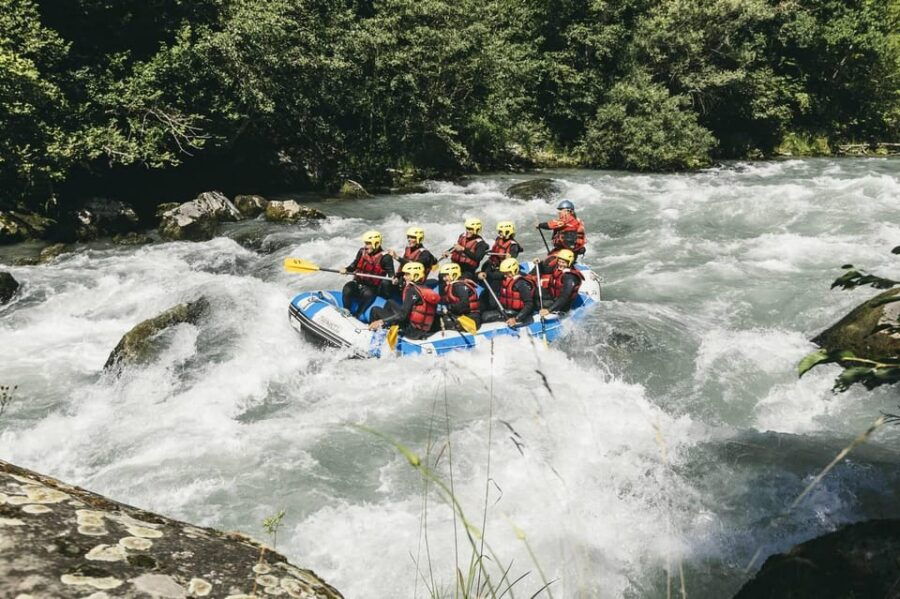 Rafting: Descent of the Aime Rapids - Overview of Aime Rapids Rafting
