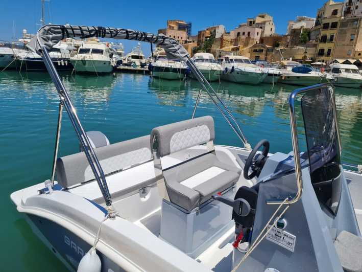 Rent a Boat for a Full Day in August 2024 in Castellammare Del Golfo Q19 - Experience the Coastline