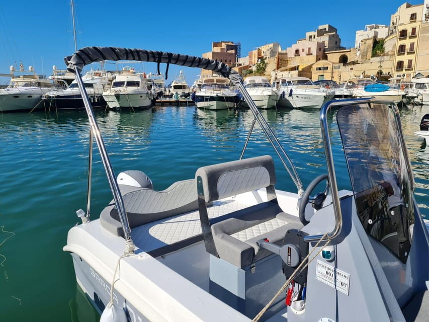 Rent a Boat for a Full Day in July 2024 in Castellammare Del Golfo Q20