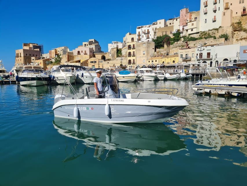 Rent a Boat for Half a Day in Castellammare Del Golfo Q19 September 2024
