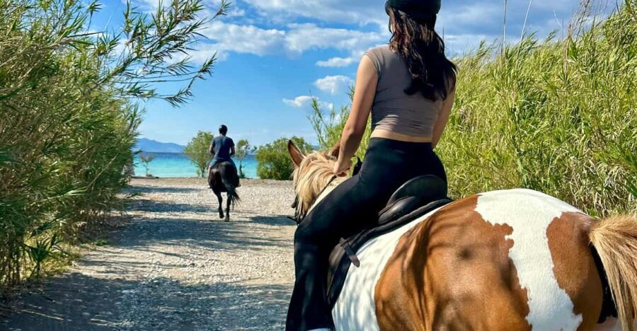 Rhodes: Horseback Riding Trip With Digital Photos