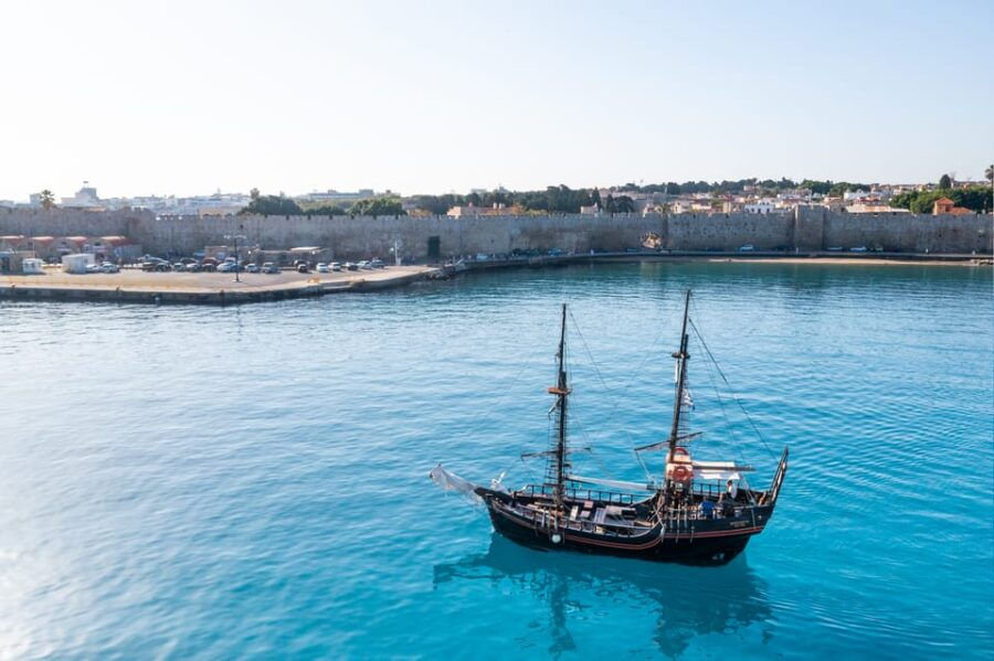 Rhodes:1-hour Sightseeing Day Cruise on an 18th-Century Boat - Overview of the Cruise