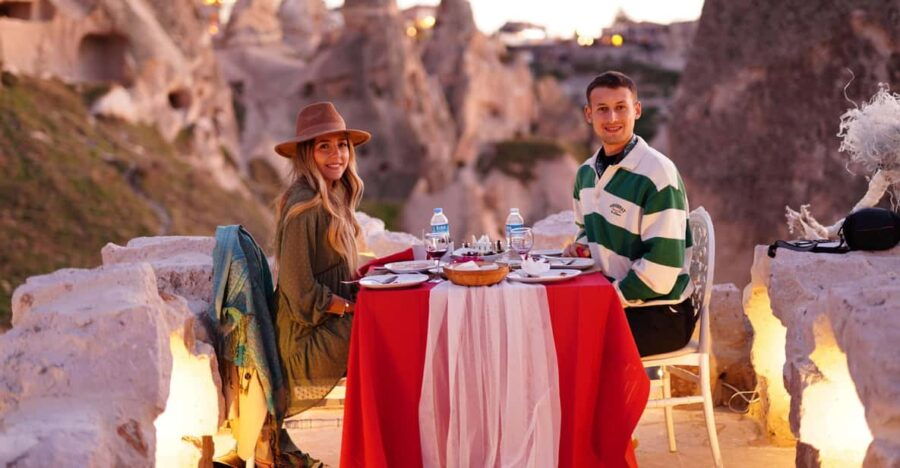 Romantic Cappadocia Sunset Dinner and Wine