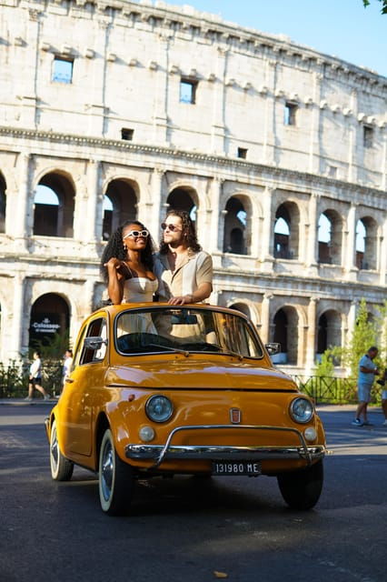 Rome Fiat 500 Tour With Professional Photoshoot - Overview of the Tour