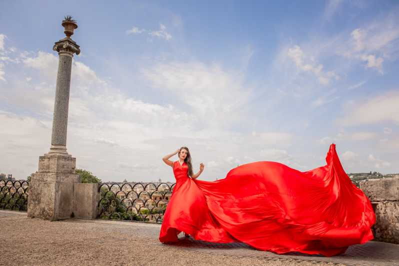 Rome: Flying Dress Photoshoot at Pincio and Villa Borghese - Experience Overview