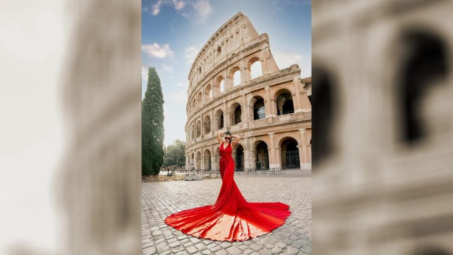 Rome: Flying Dress Photoshoot - Overview of the Experience