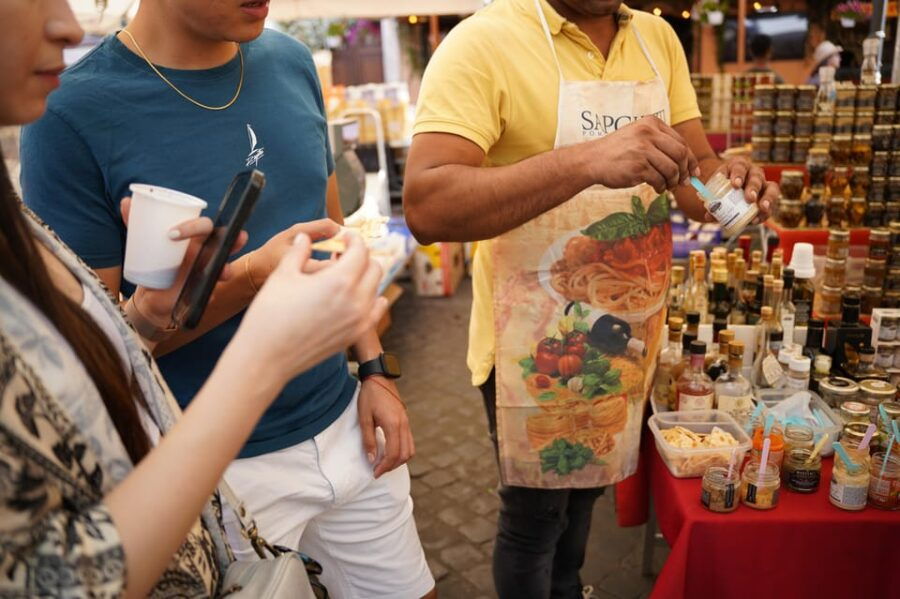 Rome: Guided City Food Tour by Vespa and Tastings