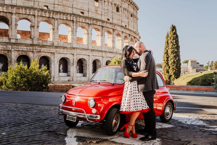 Rome: Professional Photoshoot With 500 Fiat - Overview of the Photoshoot