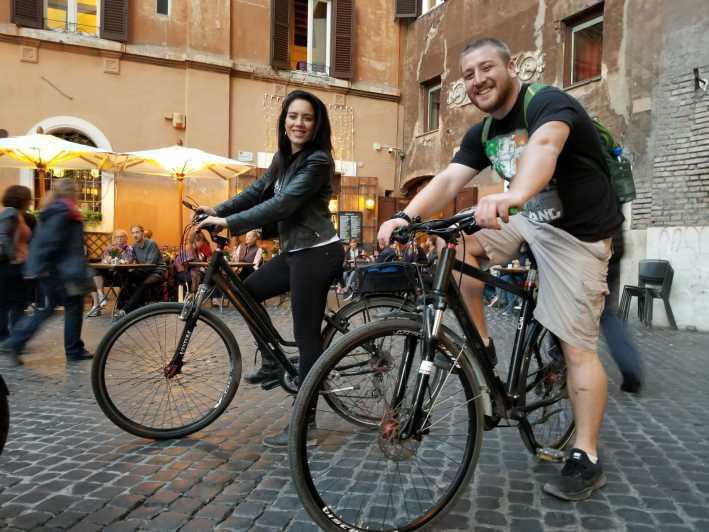 Rome: Rome by Night Ebike Tour With Food Platter - Tour Overview