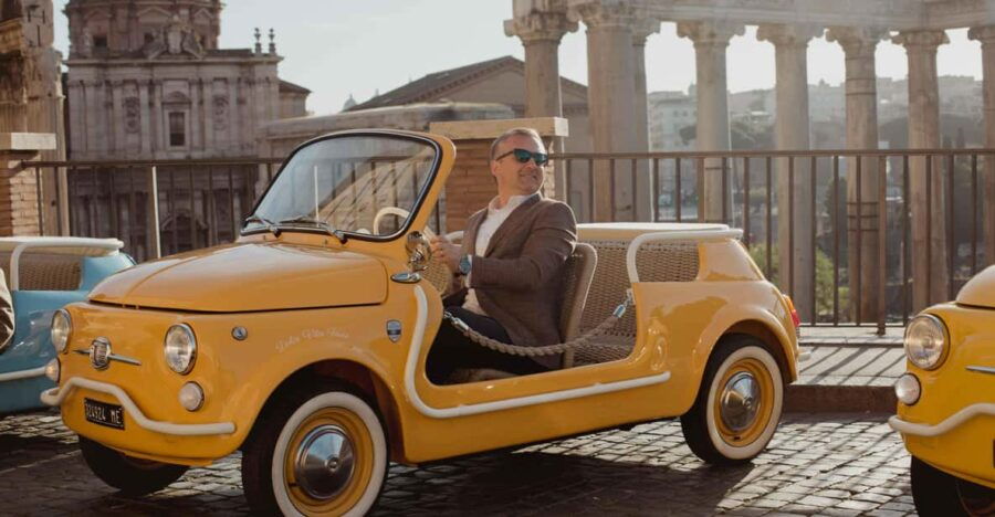 Rome: Vintage Electric Cabriolet Private Driving Tour - Experience Highlights
