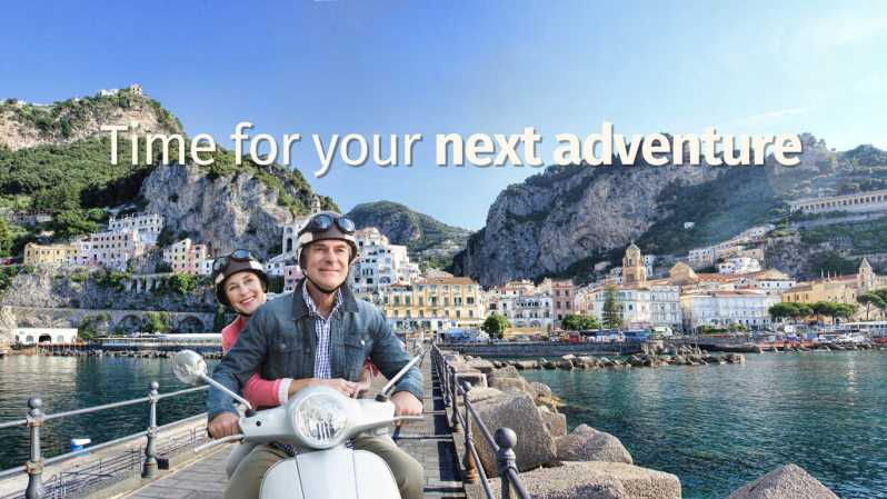 Salerno: Scooter Rental to Travel the Amalfi Coast