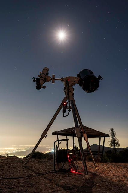 Santorini: Full Moon Telescope Viewing With Wine Tasting - Overview of the Experience