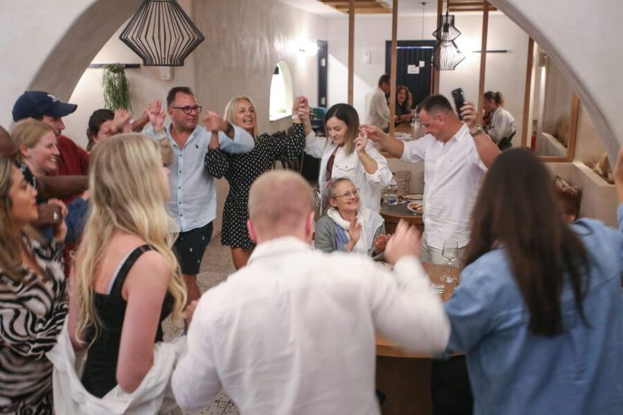 Santorini Golden Choice: Traditional Greek Night With Dinner - Overview of the Experience