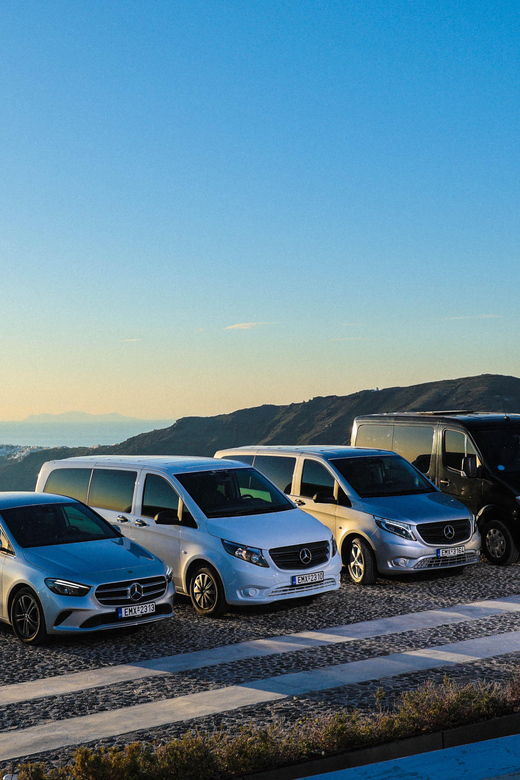Santorini Private Transfers: 24/7 We Are at Your Service