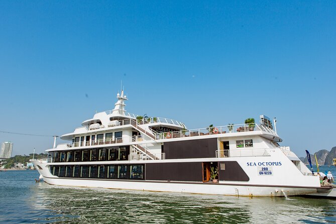 Sea Octopus-Luxury 5 Star Day Cruise With Pick up From Halong Bay