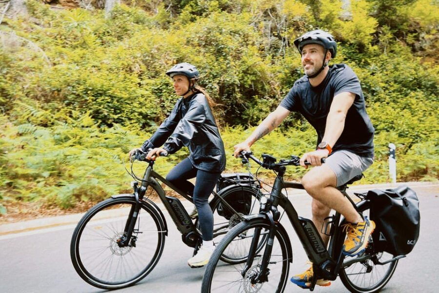 Self-Guided E-Bike Road Tour - Camacha to Monte With Lunch - Tour Overview
