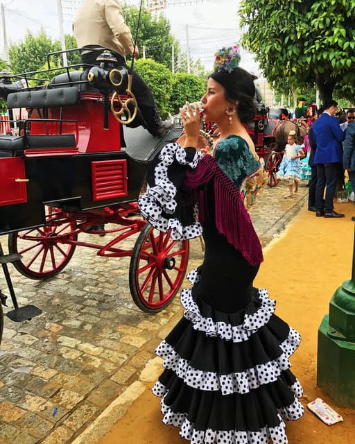 Seville: April Fair Guided Walking Tour With Tapas & Drinks