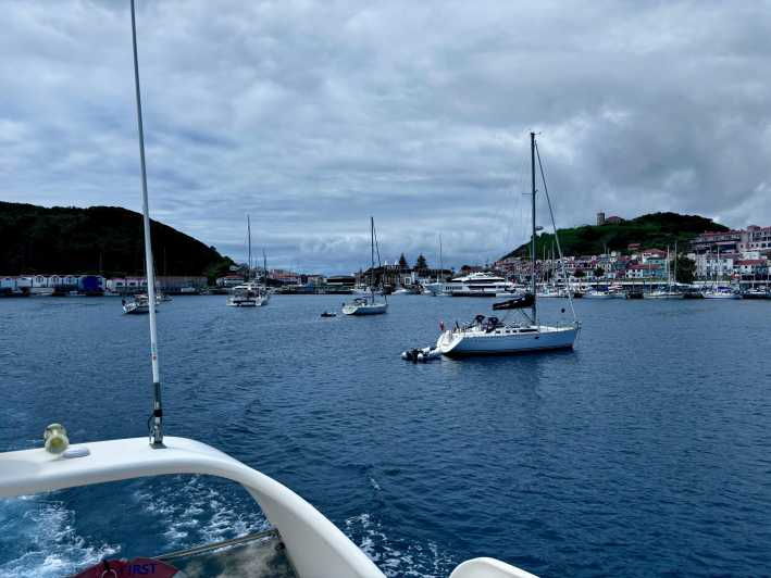 Sightseeing Tour and Yacht Sunset Cruise at Faial Island.