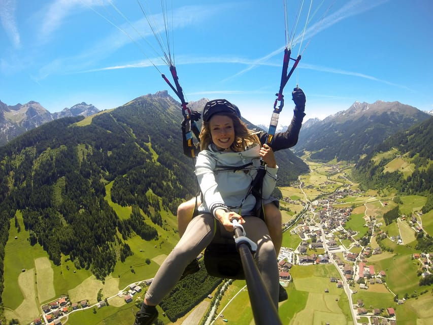 Stubaital: Tandem Paragliding Flight