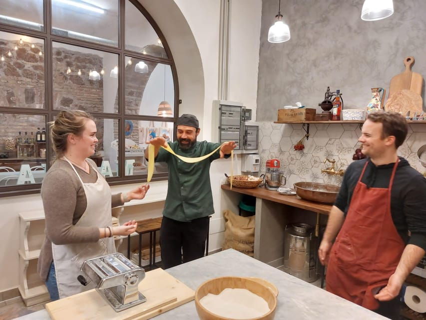 Super Fun Pasta and Gelato Cooking Class by the Vatican
