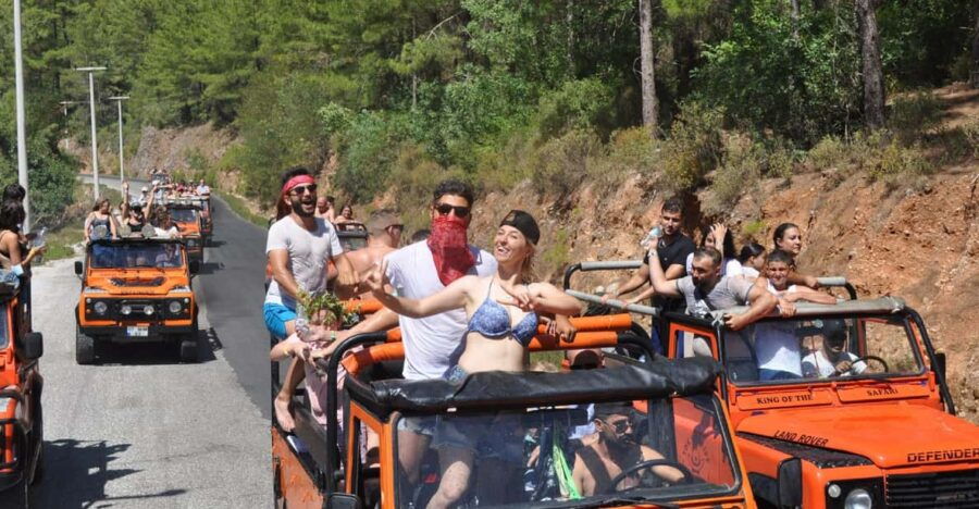 Tandem Paragliding WıTh Jeep Safari Süper Combo
