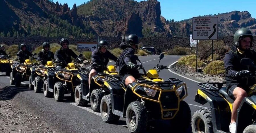 Tenerife: Guided Off-Road Quad Tour on Mount Teide
