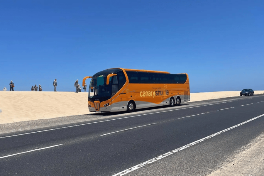 Tenerife South Airport: Bus Transfer to Puerto De La Cruz
