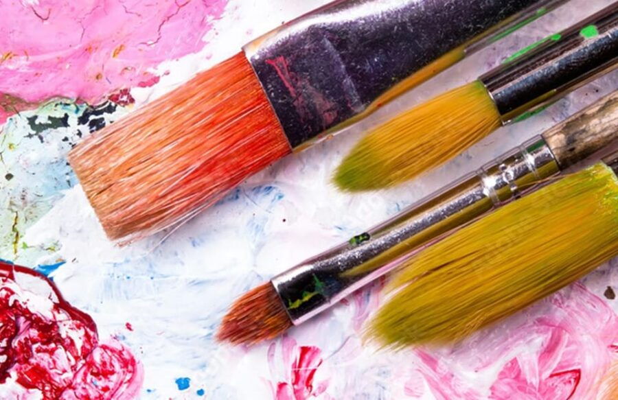 Thread Art With Acrylic