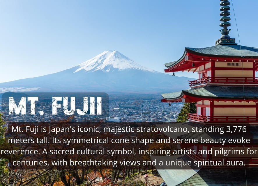 Tokyo: Mt. Fuji & Hakone Tour With English Speaking Driver. - Tour Overview