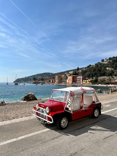 Tourist Tour on French Riviera in a Mini Moke Convertible