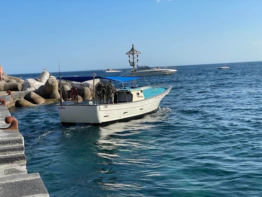 Traditional Gozzo – Boat Tour – Amalfi Coast – Maria S.S.