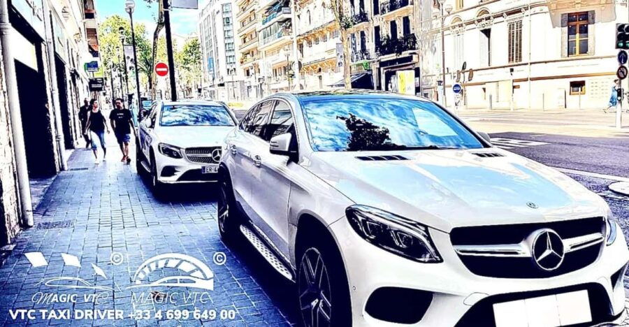 Transfer From Nice to Saint-Tropez Taxi VTC Cab Driver
