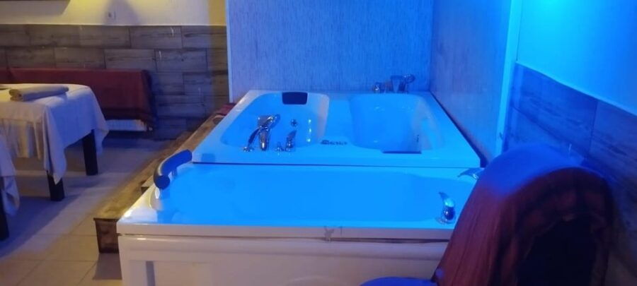 Turkish Bath and Aloevera Massage Dr. Fish With Transfers.