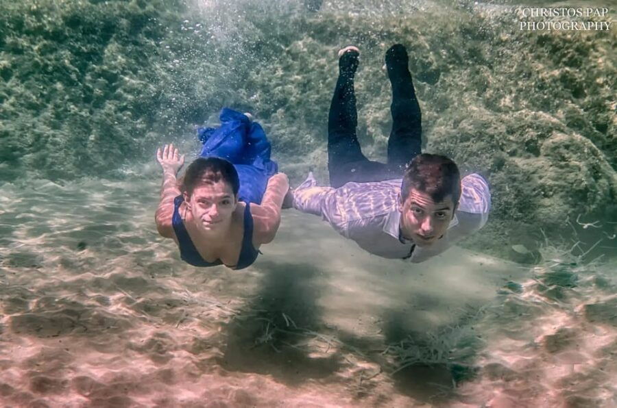 Underwater Experience Photo Shoot in Kos