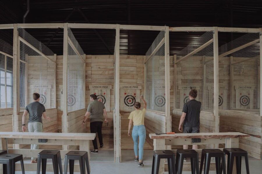 Valenciennes: Axe Throwing - Pricing and Booking Details