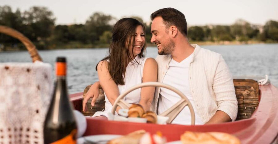 Vienna: Retro Boat Tour on the Danube River With Picnic