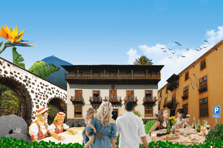 Visit the House of Balconies + Hoyo Gofio Mill