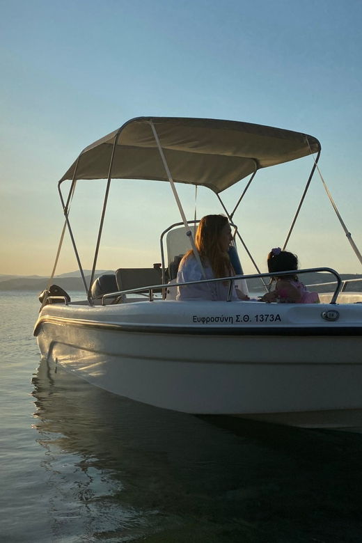 Vourvourou: Private Boat Trip in Diaporos Island