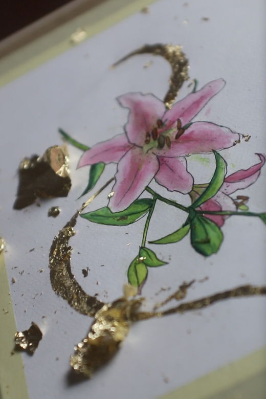 Watercolor Painting With Gold Leaf Workshop - Workshop Details