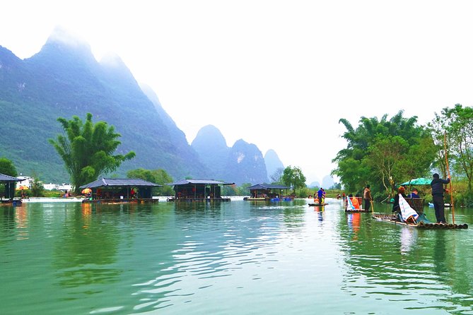 Yangshuo Day Tour: Big Banyan Tree, Moon Hill, West Street, Bamboo Raft Tour