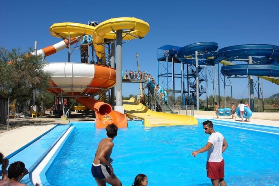 Zakynthos: Water Park Entrance Ticket With Transportation