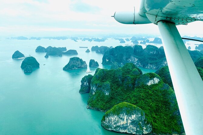 25-Minute Sightseeing Seaplane Tour With Pick up From Halong Area - Tour Highlights