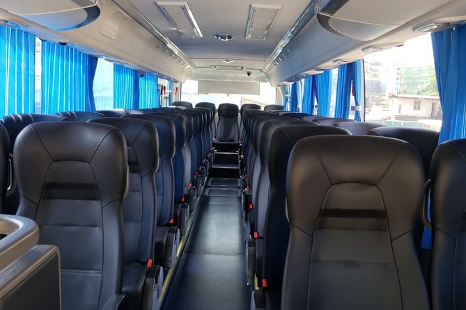 7-hour Service - 45-Seat Tour Bus - Pickup Points