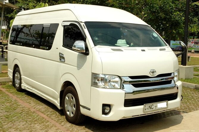 Colombo to Kalpitiya Transfer - Included Amenities